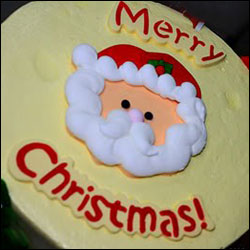 "Sweet Yummy Santa Cake - 1.5kg - Click here to View more details about this Product